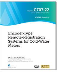AWWA C707-22 Encoder-Type Remote-Registration Systems for Cold-Water Meters