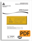 Norme ANSI/AWWA C651-05 pour la désinfection des conduites d’eau, French Edition (PDF)