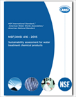 NSF/ANSI/AWWA 416: Sustainability Assessment for Water Treatment Chemical Products