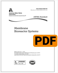 AWWA B130-18 Membrane Bioreactor Systems (PDF)