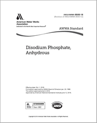 AWWA B505-18 (Print+PDF) Disodium Phosphate, Anhydrous