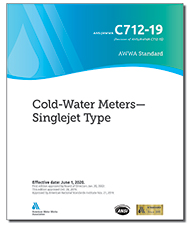 AWWA C712-19 Cold-Water Meters—Singlejet Type