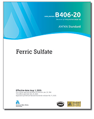 AWWA B406-20 (Print+PDF) Ferric Sulfate