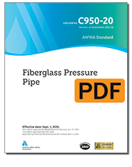 AWWA C950-20 Fiberglass Pressure Pipe (PDF)